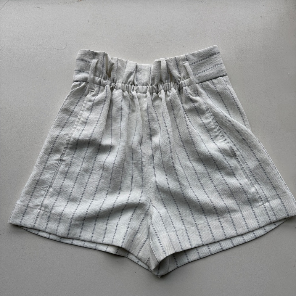 Wilfred High Waist Stripe Shorts